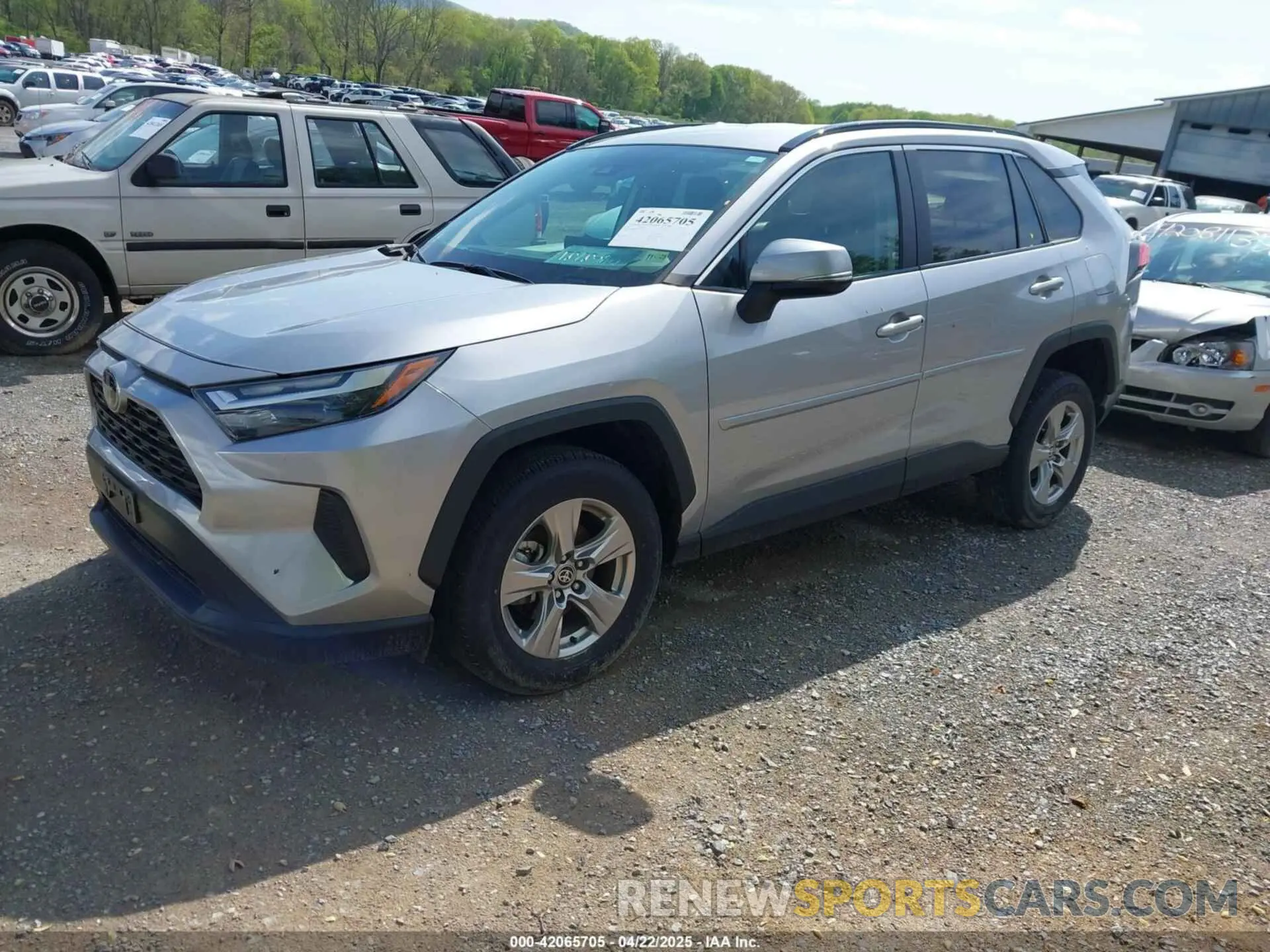 2 Фотография поврежденного автомобиля 2T3P1RFV7NC315451 TOYOTA RAV4 2022
