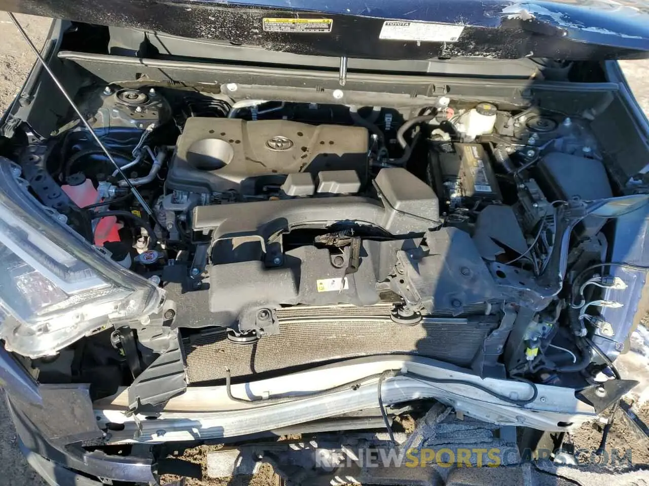 12 Фотография поврежденного автомобиля 2T3P1RFV7NW263592 TOYOTA RAV4 2022