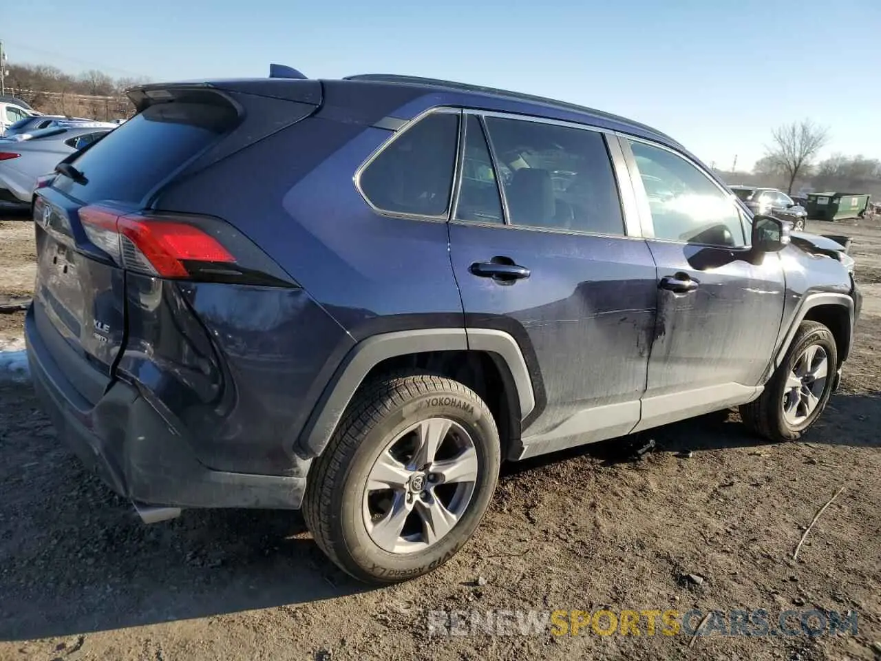 3 Фотография поврежденного автомобиля 2T3P1RFV7NW263592 TOYOTA RAV4 2022