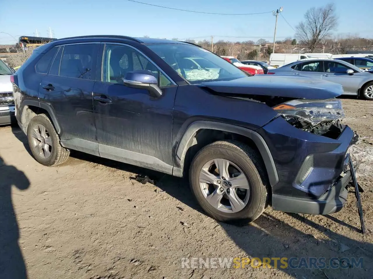 4 Фотография поврежденного автомобиля 2T3P1RFV7NW263592 TOYOTA RAV4 2022