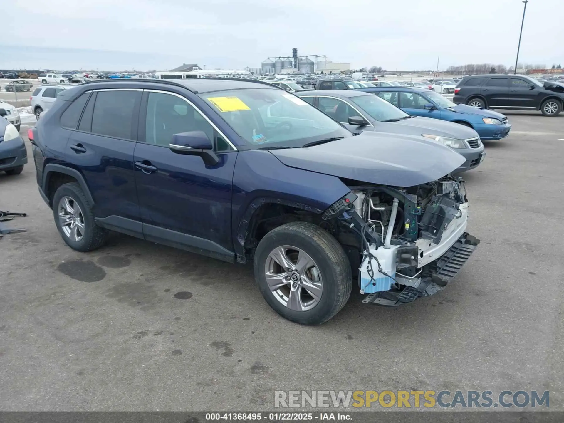 1 Фотография поврежденного автомобиля 2T3P1RFV7NW268386 TOYOTA RAV4 2022