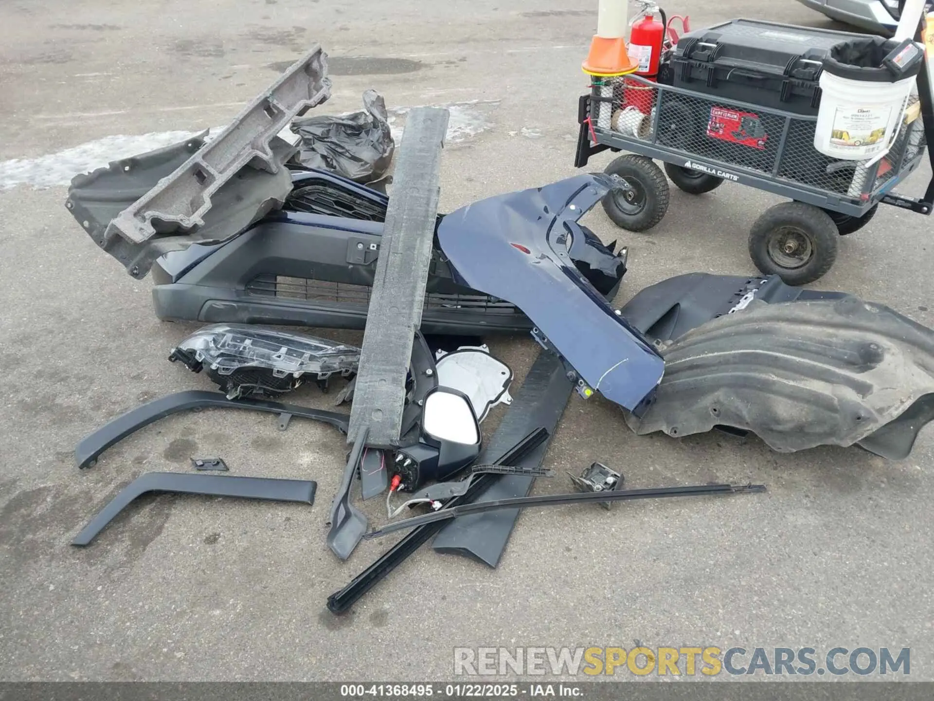 12 Фотография поврежденного автомобиля 2T3P1RFV7NW268386 TOYOTA RAV4 2022