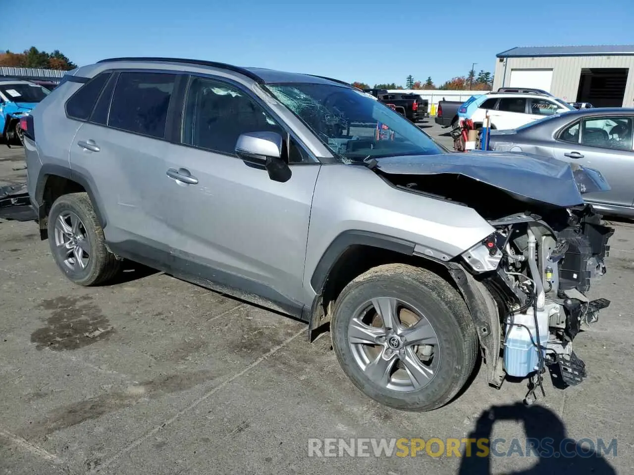 4 Фотография поврежденного автомобиля 2T3P1RFV7NW288511 TOYOTA RAV4 2022
