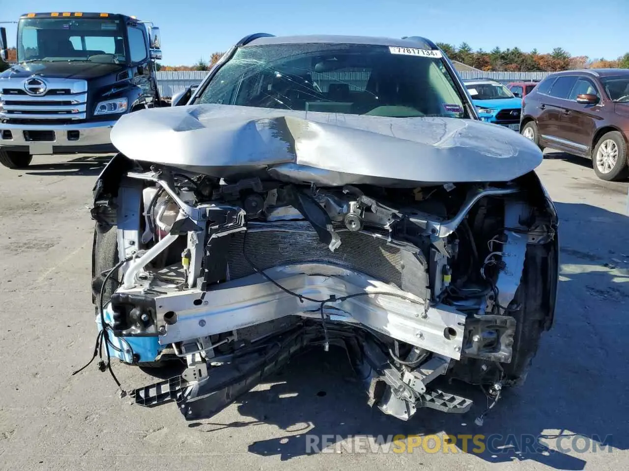 5 Фотография поврежденного автомобиля 2T3P1RFV7NW288511 TOYOTA RAV4 2022