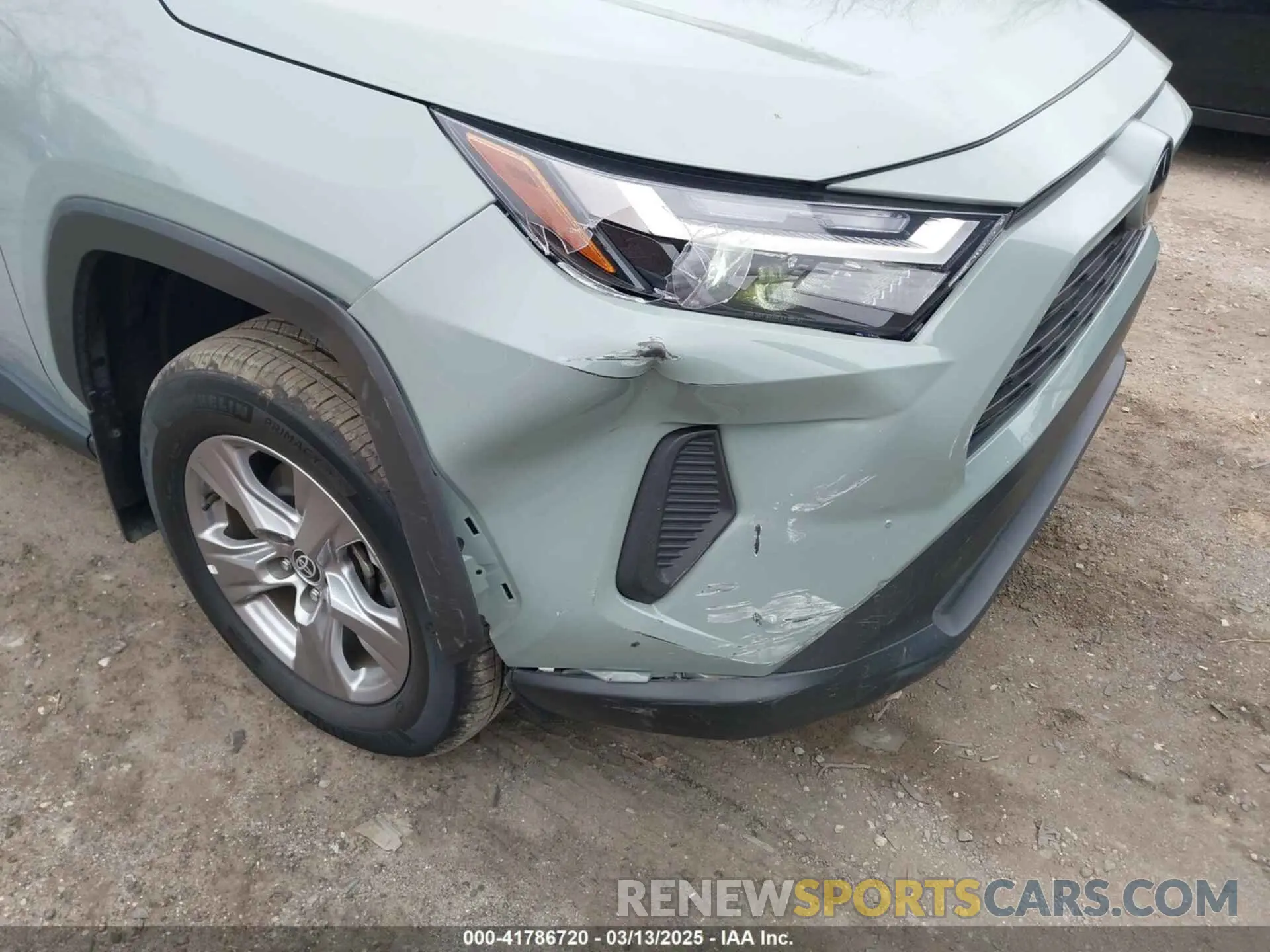 6 Photograph of a damaged car 2T3P1RFV7NW294423 TOYOTA RAV4 2022