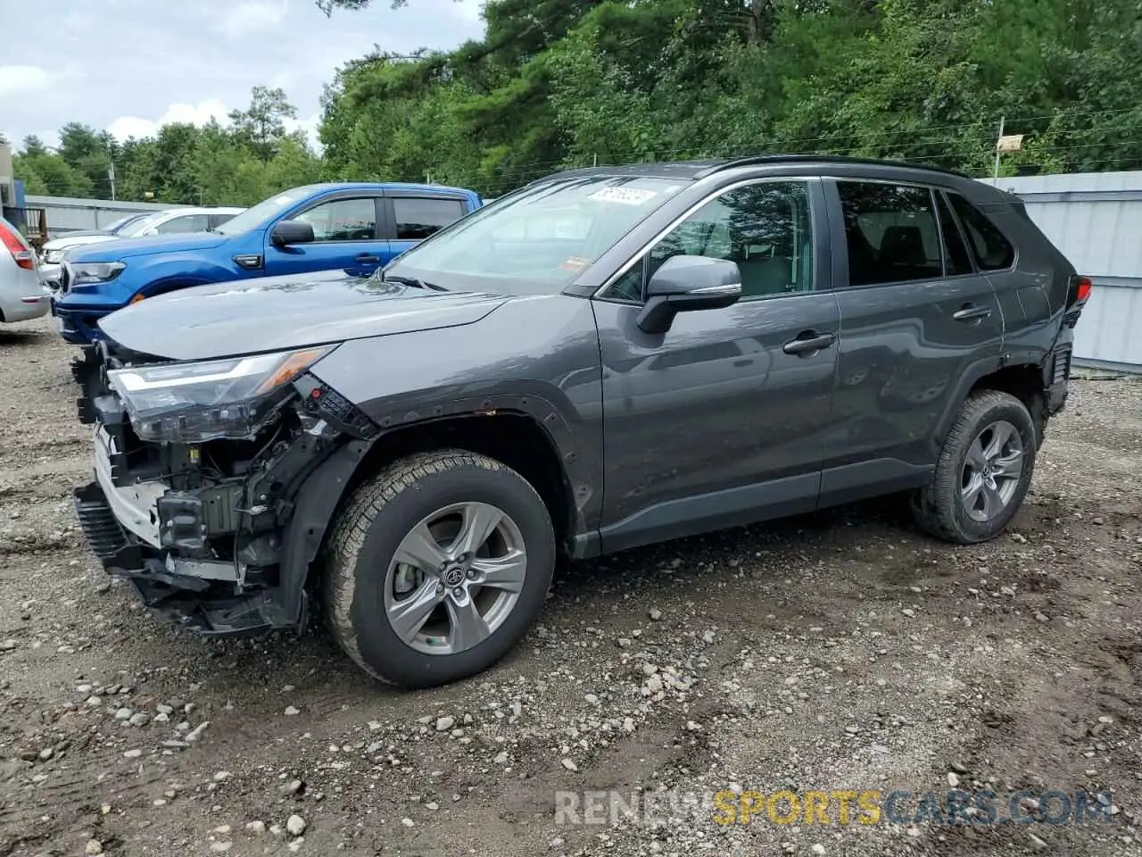 1 Photograph of a damaged car 2T3P1RFV8NC298630 TOYOTA RAV4 2022