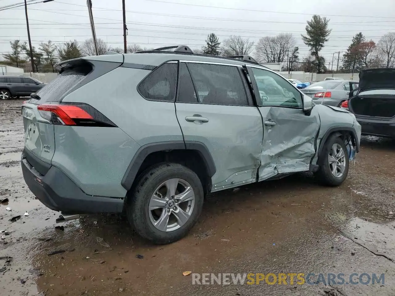 3 Фотография поврежденного автомобиля 2T3P1RFV8NW250219 TOYOTA RAV4 2022