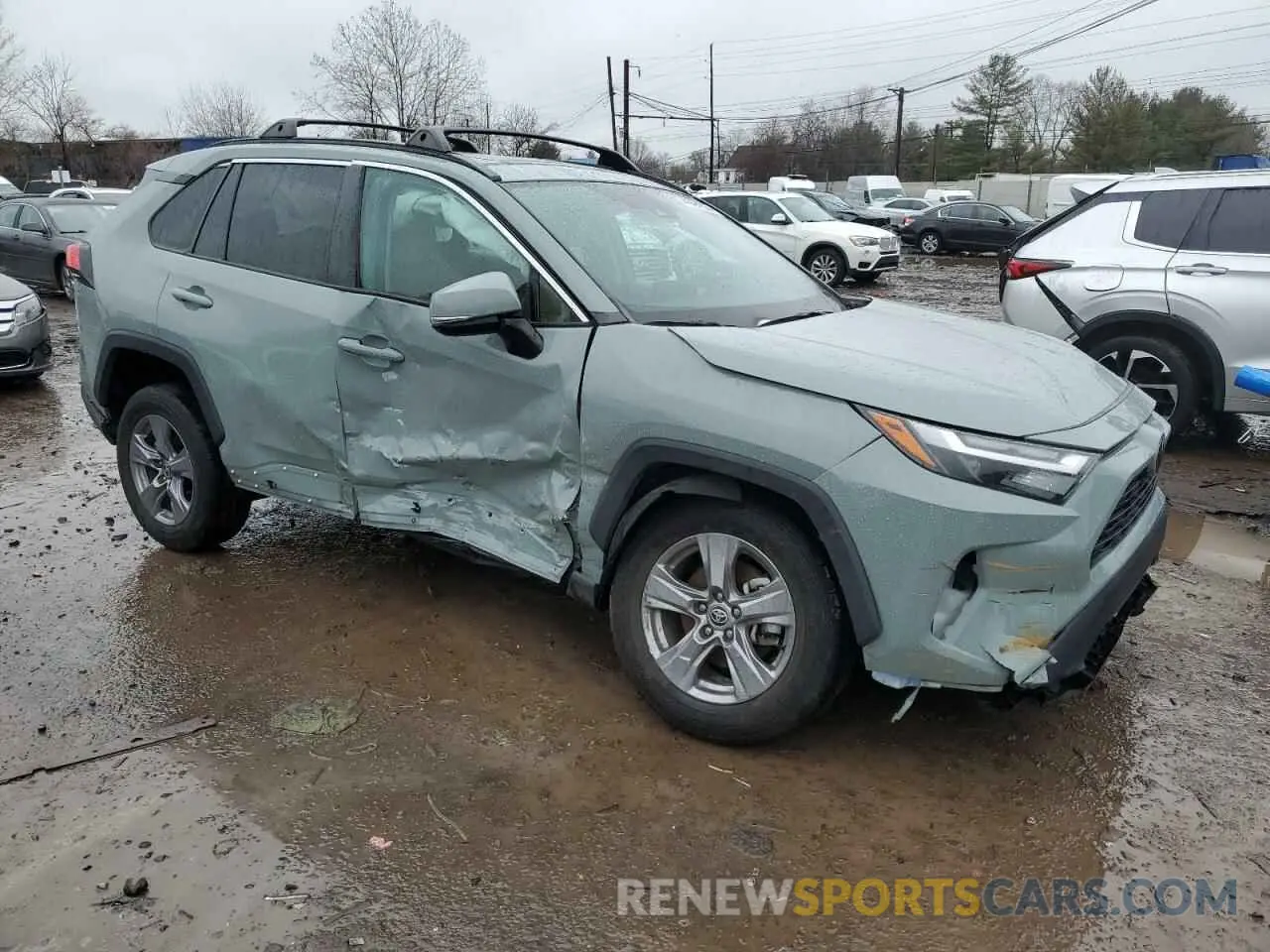 4 Фотография поврежденного автомобиля 2T3P1RFV8NW250219 TOYOTA RAV4 2022