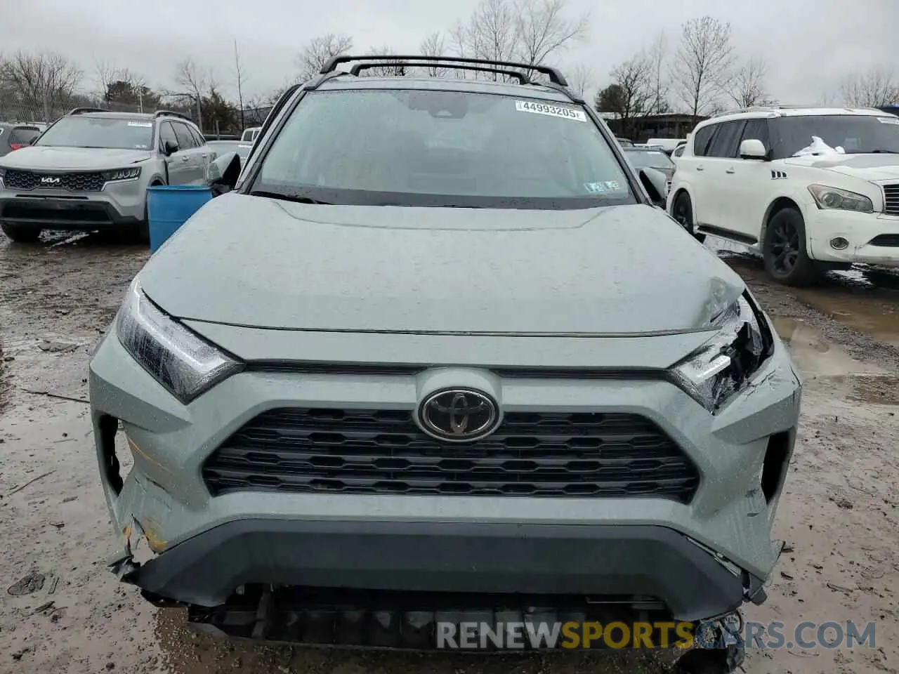 5 Фотография поврежденного автомобиля 2T3P1RFV8NW250219 TOYOTA RAV4 2022