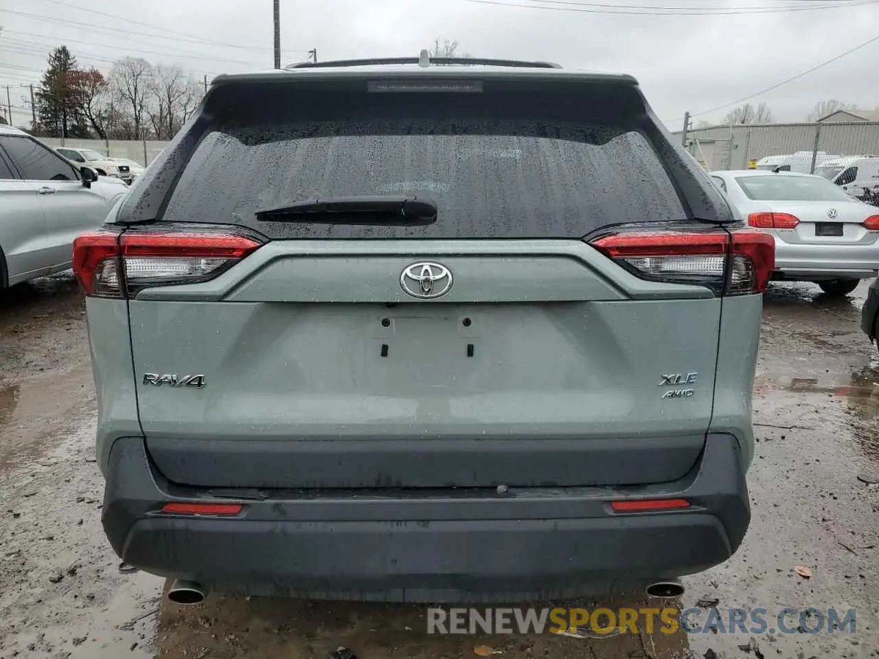 6 Фотография поврежденного автомобиля 2T3P1RFV8NW250219 TOYOTA RAV4 2022