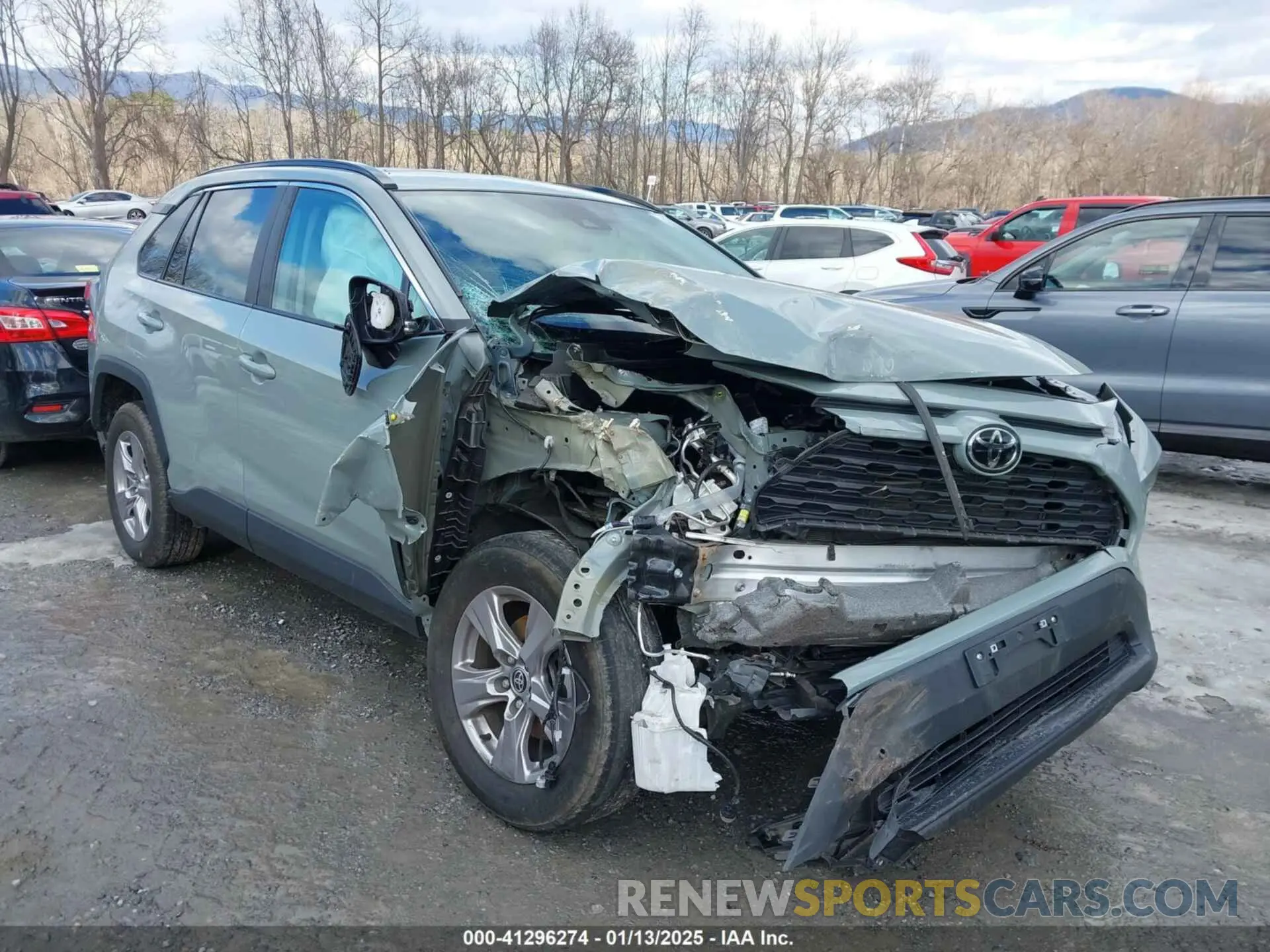 6 Photograph of a damaged car 2T3P1RFV8NW272995 TOYOTA RAV4 2022
