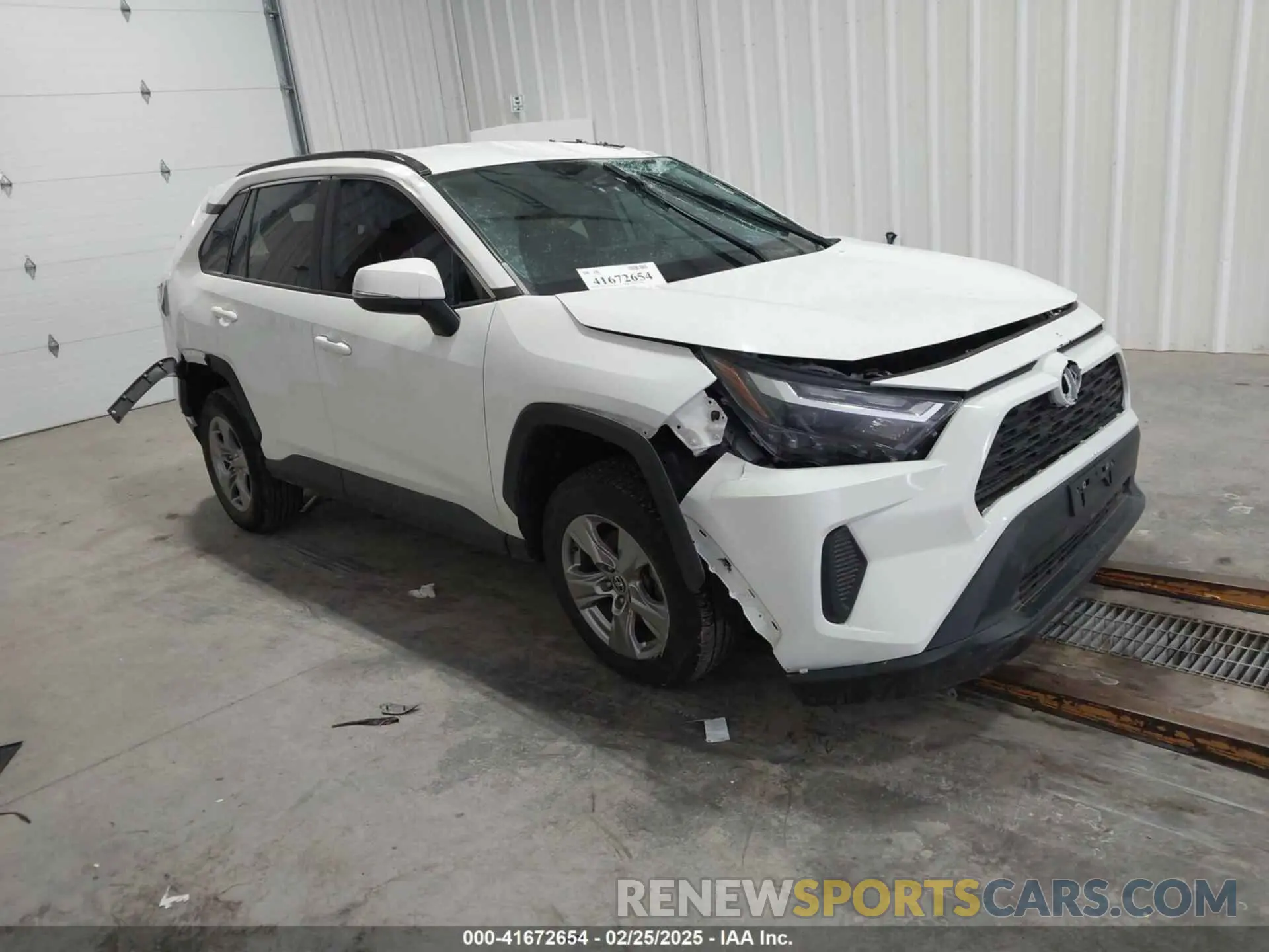 1 Фотография поврежденного автомобиля 2T3P1RFV8NW286279 TOYOTA RAV4 2022