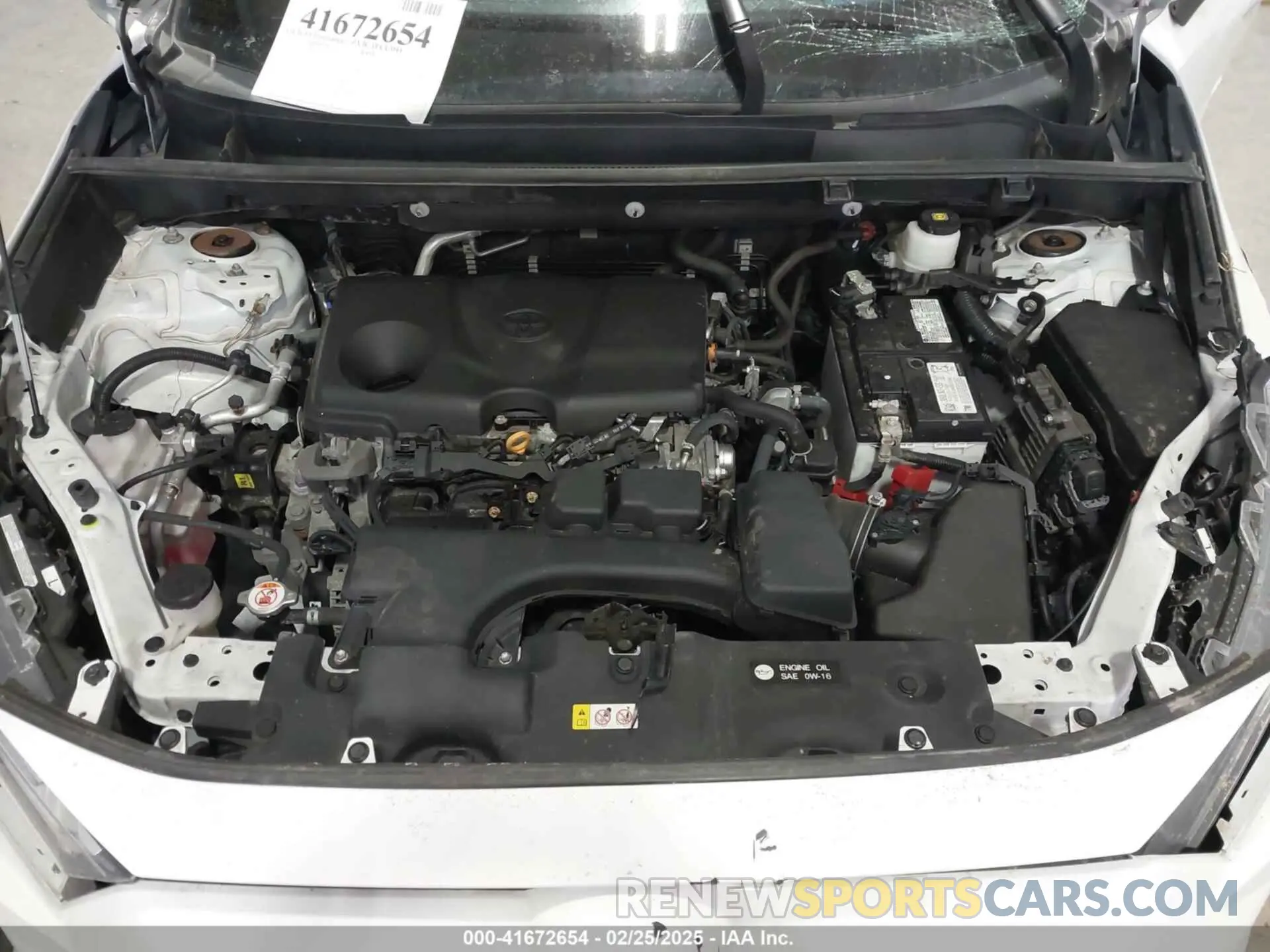 10 Фотография поврежденного автомобиля 2T3P1RFV8NW286279 TOYOTA RAV4 2022