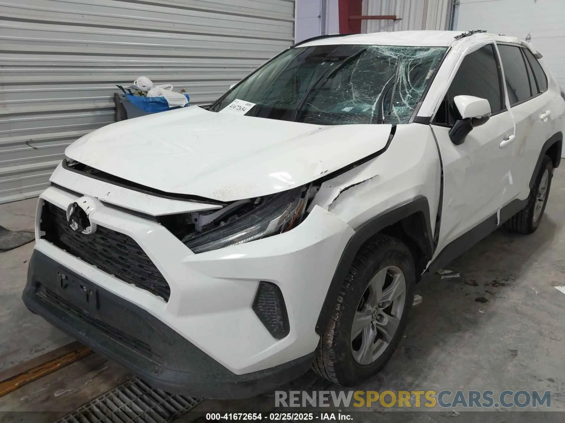 6 Фотография поврежденного автомобиля 2T3P1RFV8NW286279 TOYOTA RAV4 2022