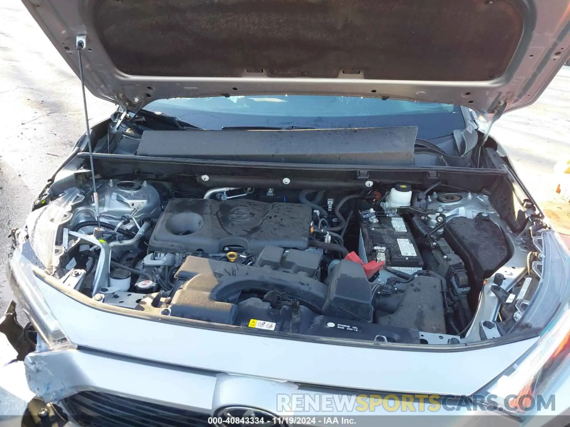 10 Фотография поврежденного автомобиля 2T3P1RFV8NW286539 TOYOTA RAV4 2022