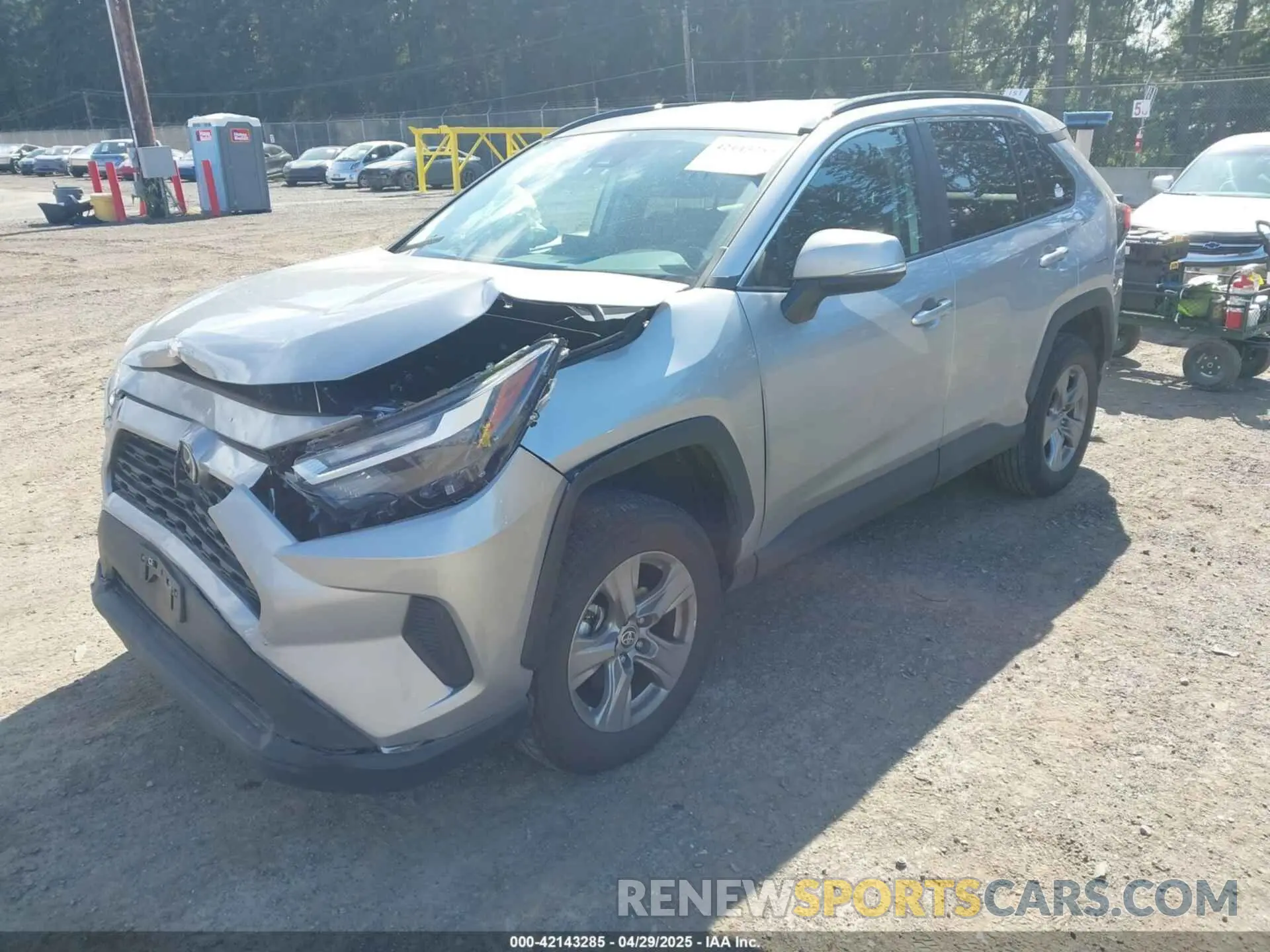 2 Фотография поврежденного автомобиля 2T3P1RFV8NW307664 TOYOTA RAV4 2022