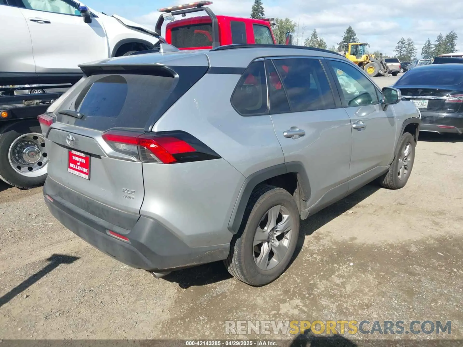 4 Фотография поврежденного автомобиля 2T3P1RFV8NW307664 TOYOTA RAV4 2022