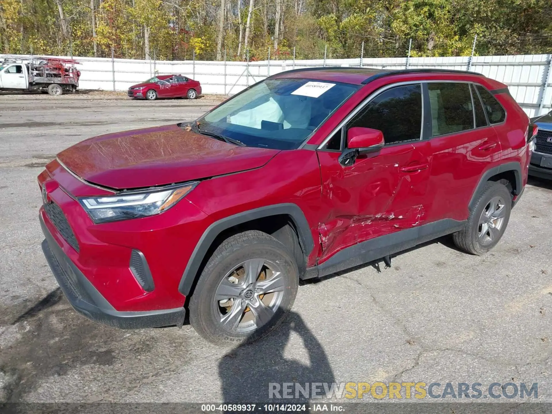 2 Photograph of a damaged car 2T3P1RFV9NW252612 TOYOTA RAV4 2022