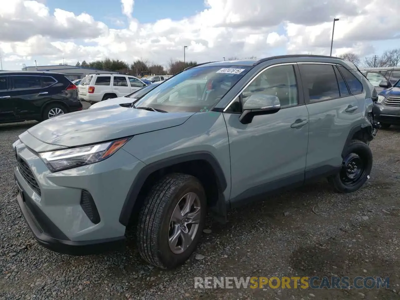 1 Photograph of a damaged car 2T3P1RFVXNW259942 TOYOTA RAV4 2022