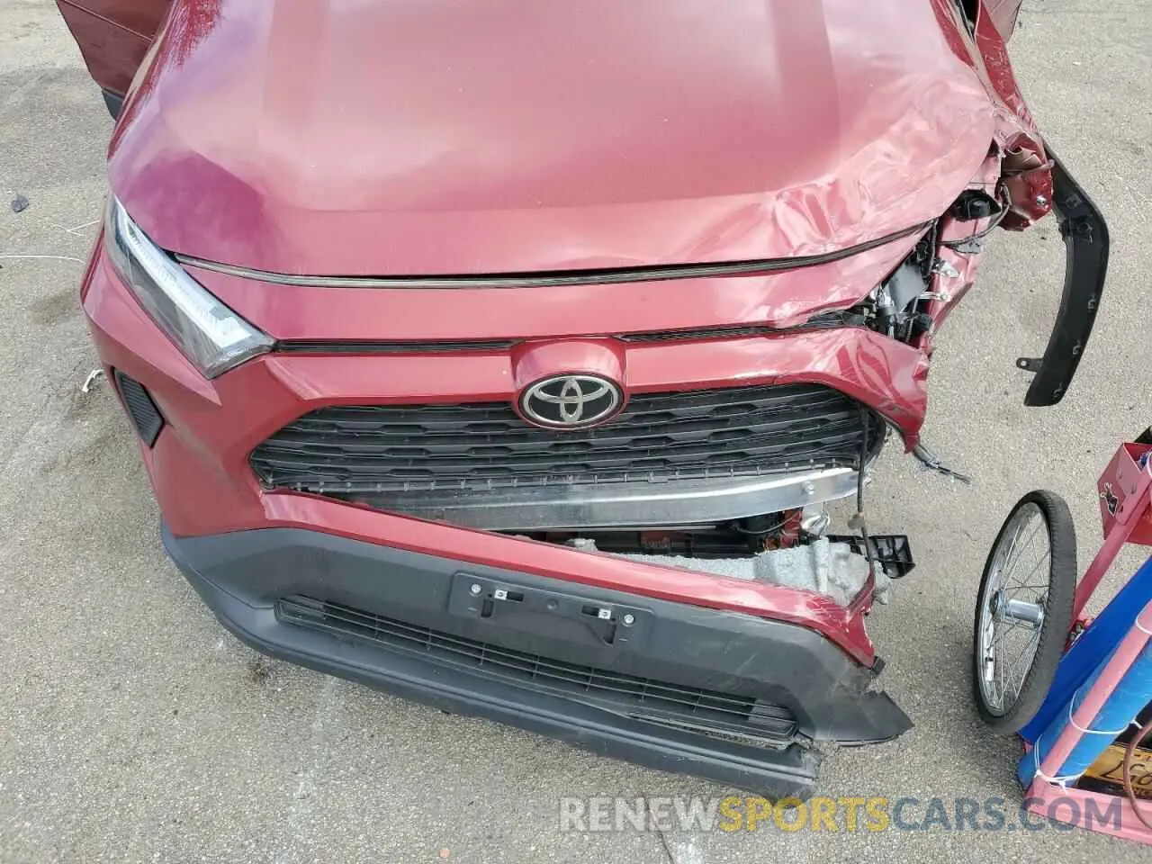 12 Фотография поврежденного автомобиля 2T3P1RFVXNW323140 TOYOTA RAV4 2022
