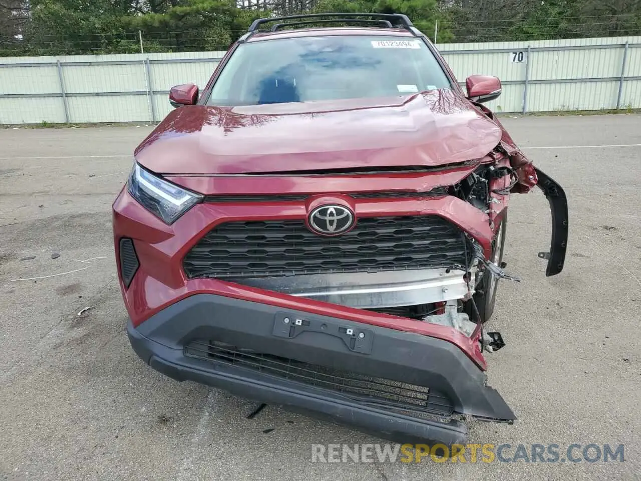 5 Фотография поврежденного автомобиля 2T3P1RFVXNW323140 TOYOTA RAV4 2022