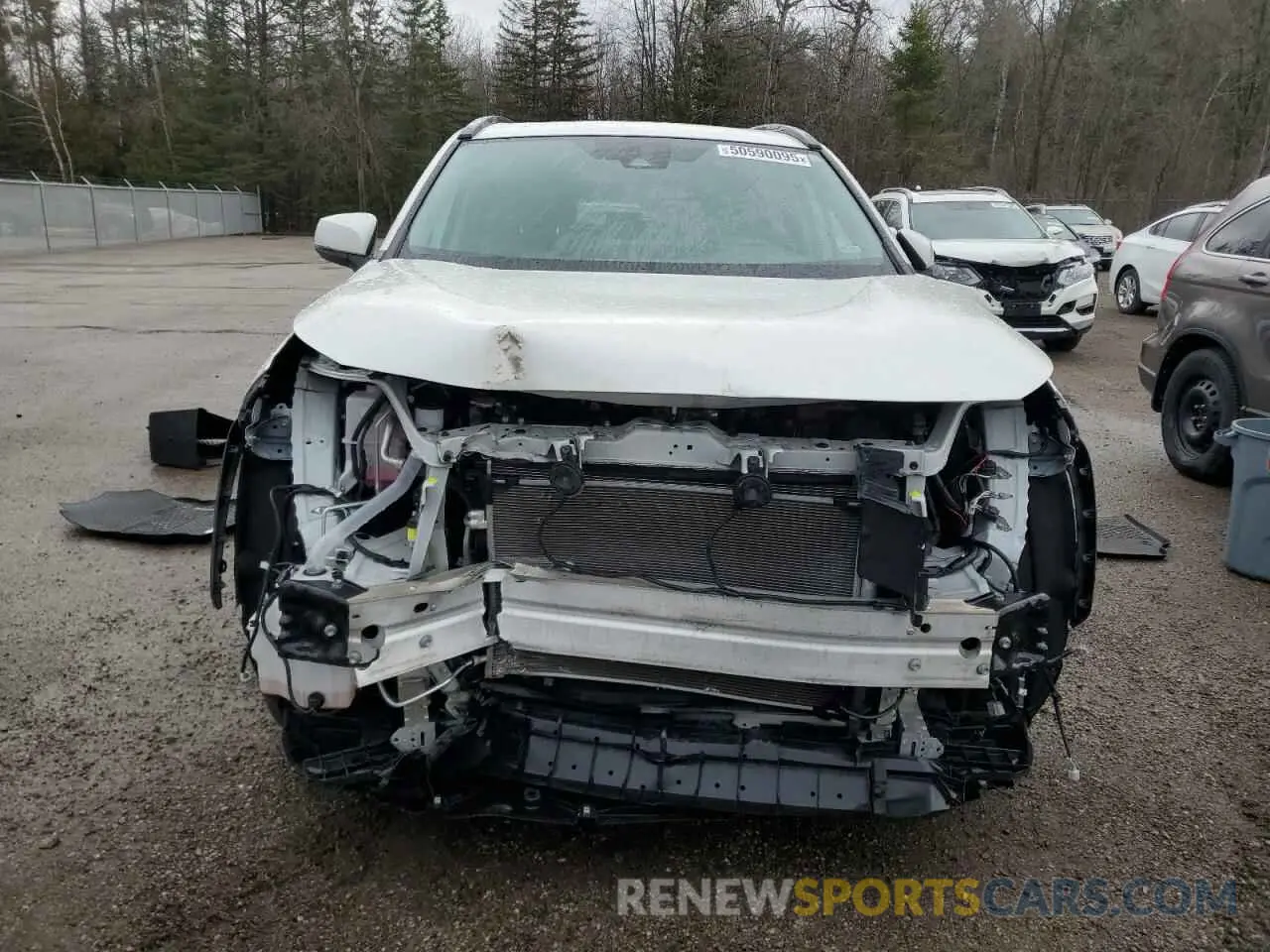 5 Photograph of a damaged car 2T3R1RFV4NW289947 TOYOTA RAV4 2022