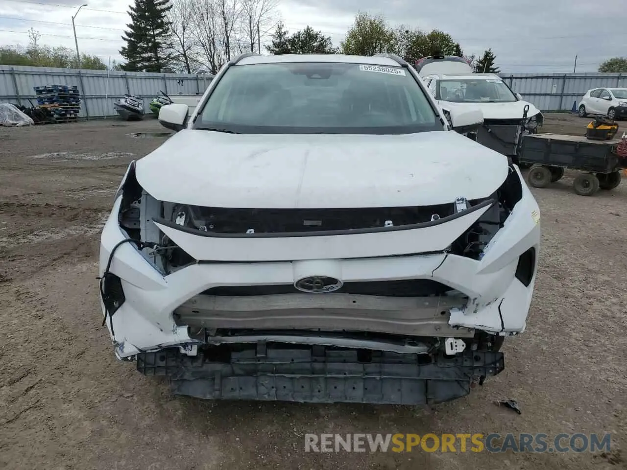 5 Photograph of a damaged car 2T3R1RFVXNW308873 TOYOTA RAV4 2022