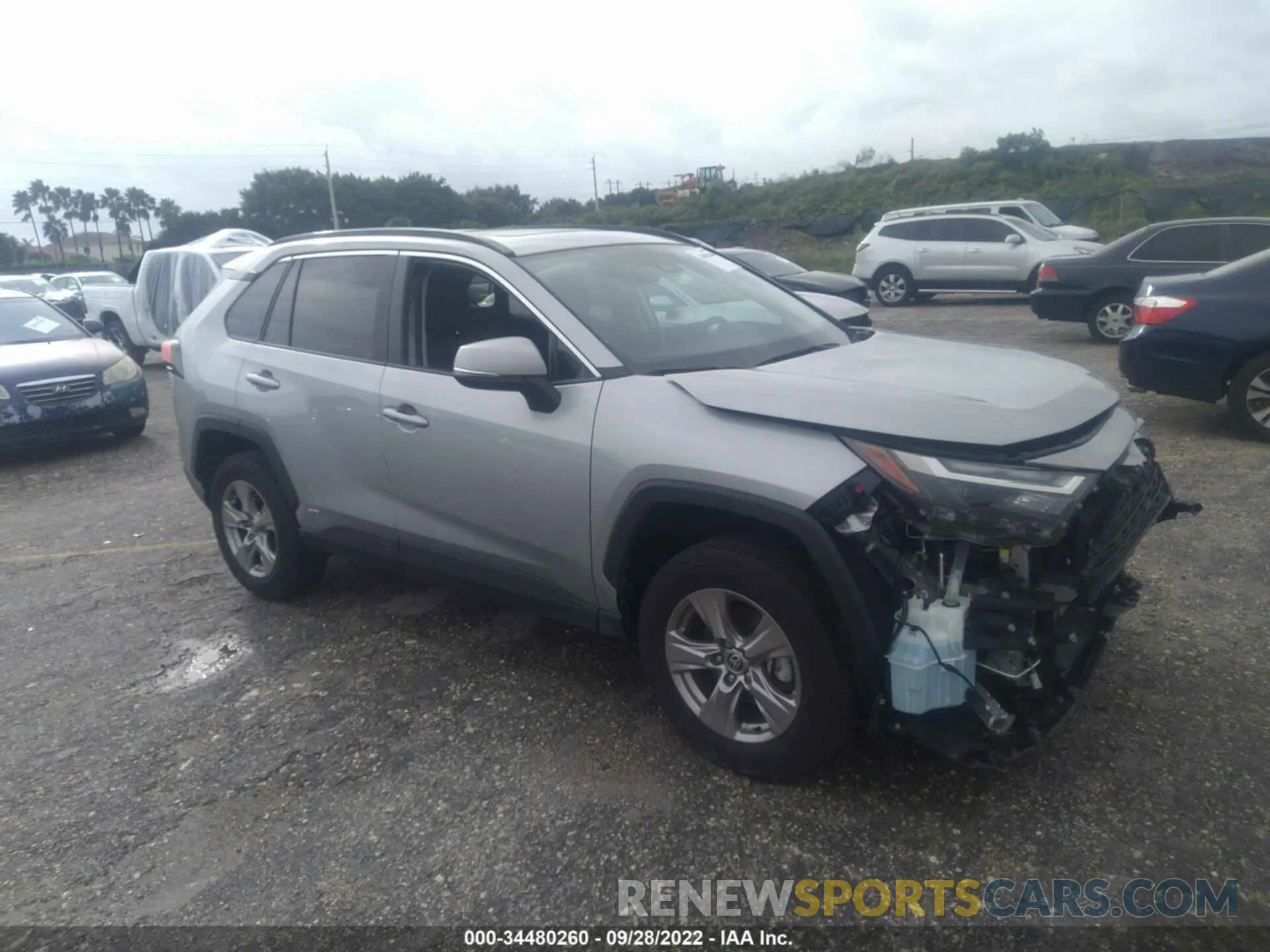 1 Фотография поврежденного автомобиля 2T3RWRFV1NW138243 TOYOTA RAV4 2022