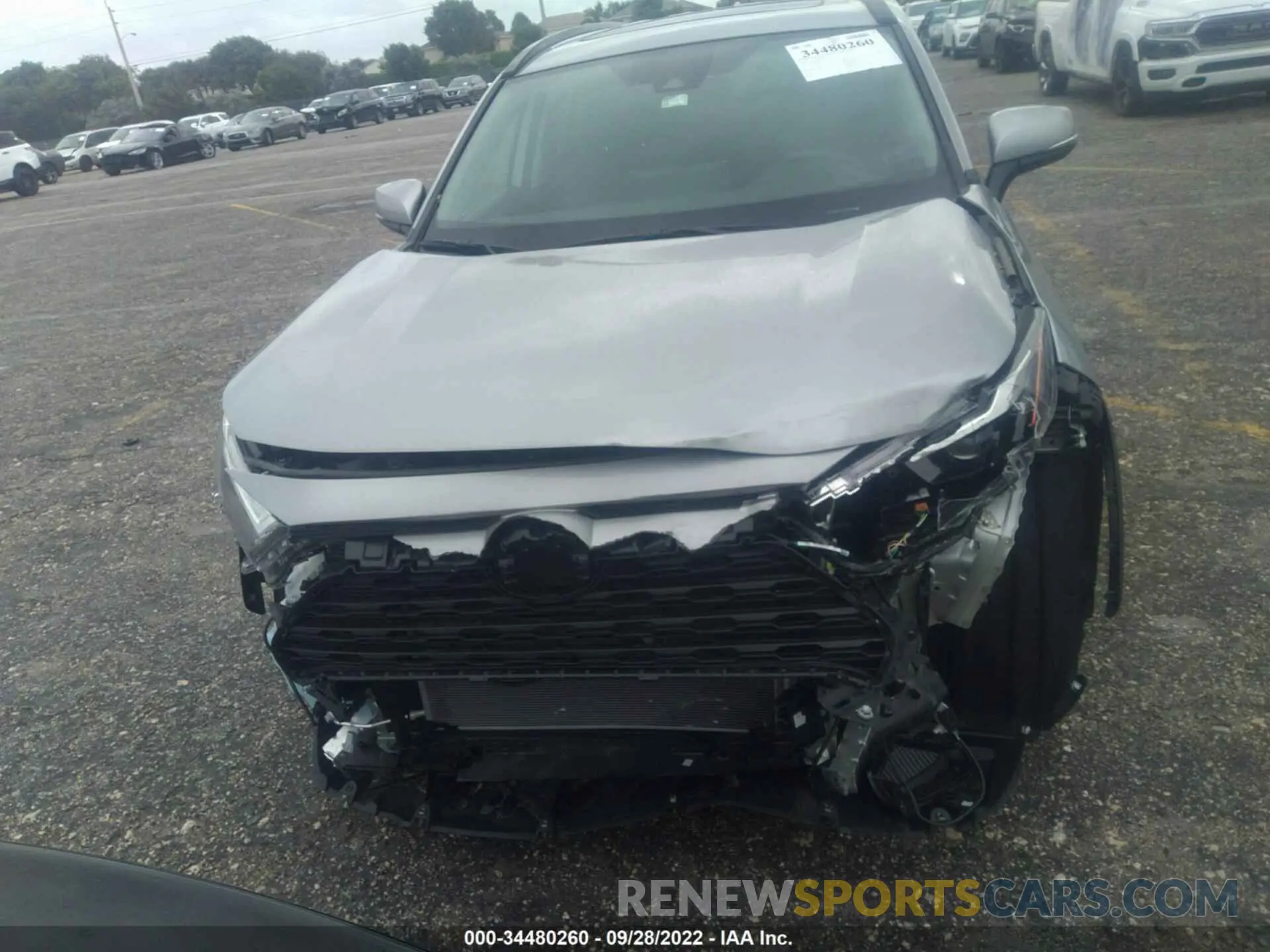6 Фотография поврежденного автомобиля 2T3RWRFV1NW138243 TOYOTA RAV4 2022