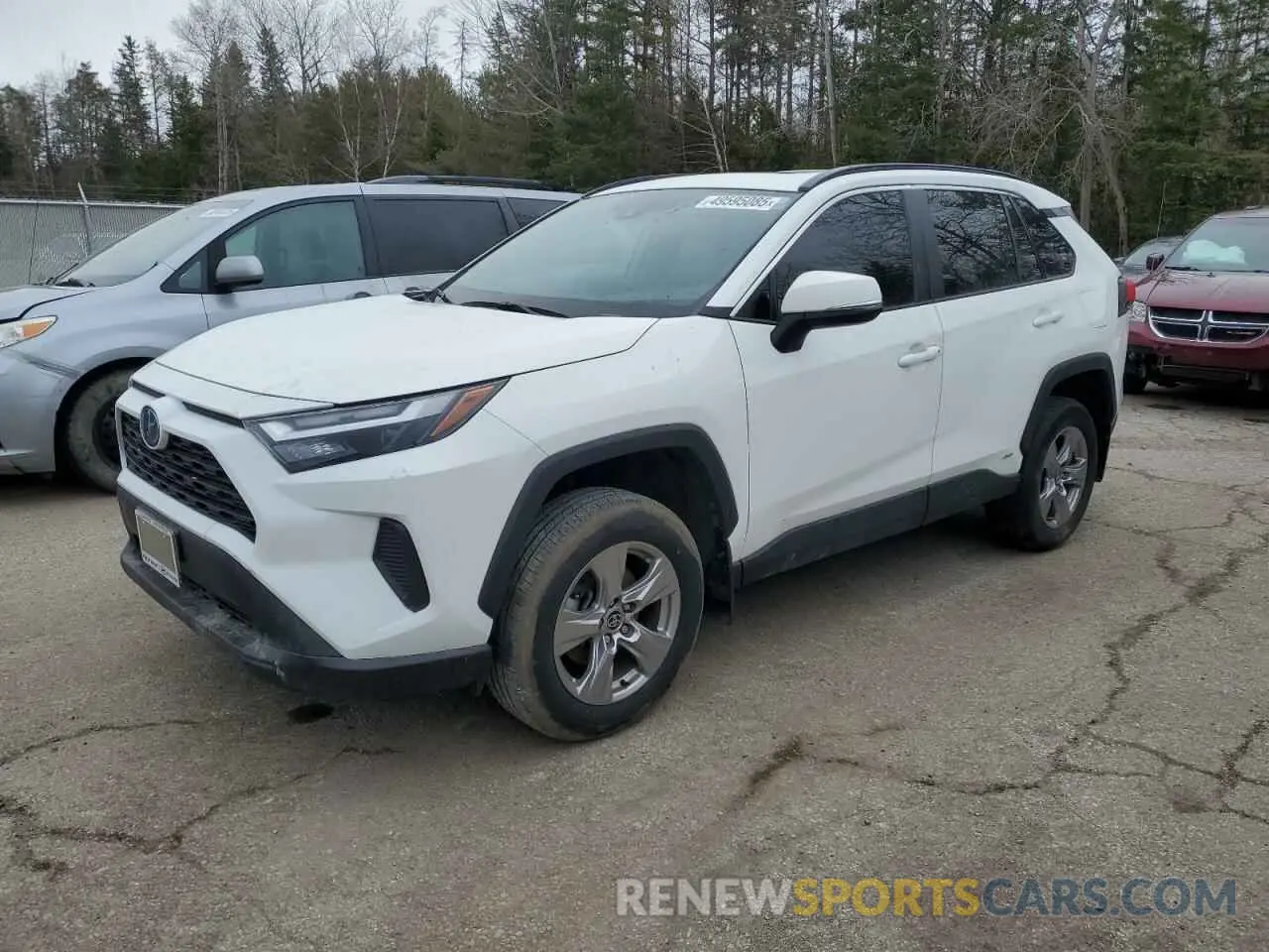 1 Фотография поврежденного автомобиля 2T3RWRFV3NW140608 TOYOTA RAV4 2022