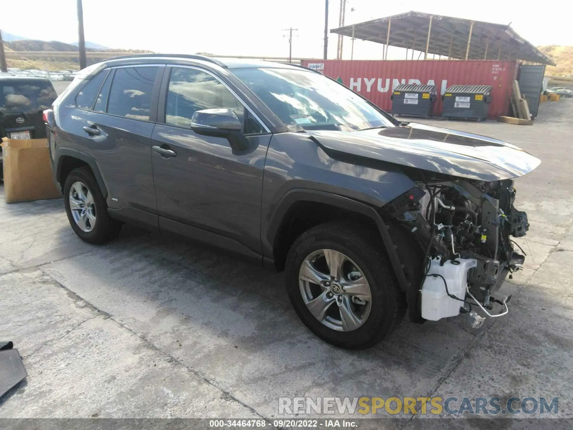 1 Фотография поврежденного автомобиля 2T3RWRFVXNW139150 TOYOTA RAV4 2022