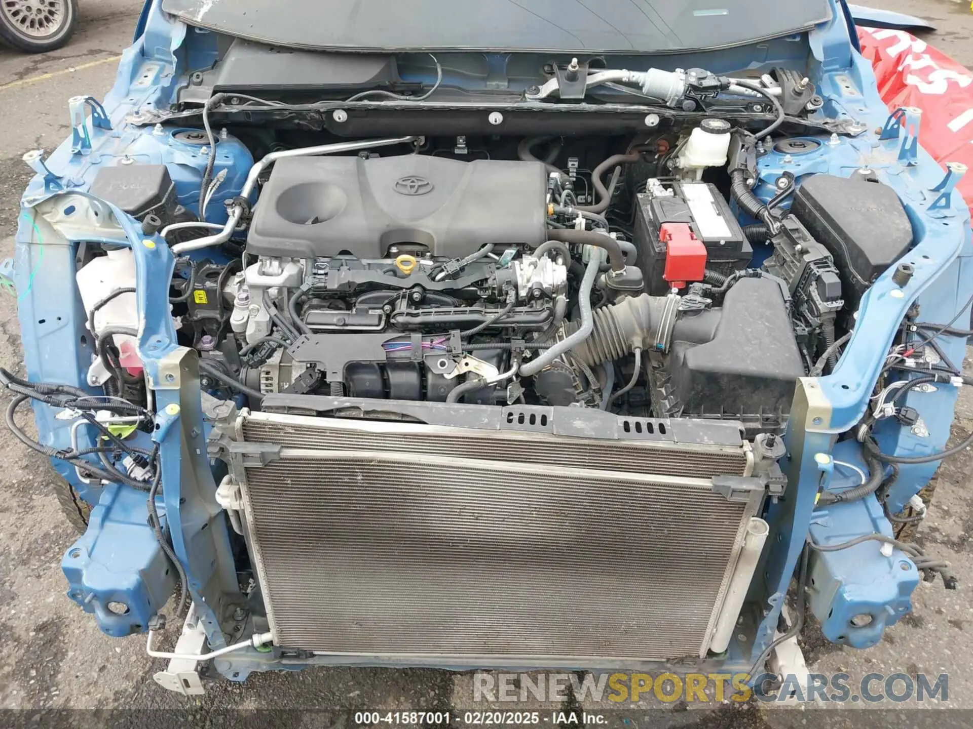 10 Фотография поврежденного автомобиля 2T3S1RFV2NW318444 TOYOTA RAV4 2022