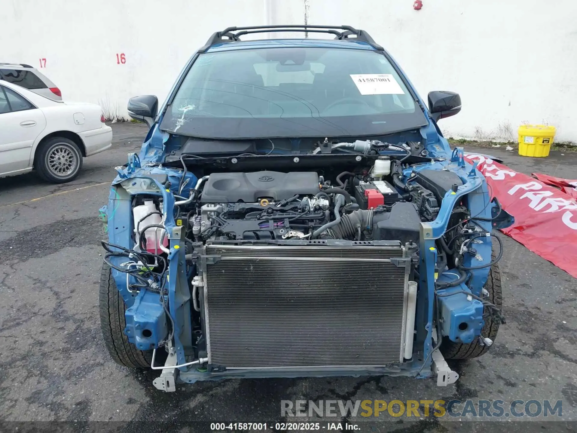 13 Фотография поврежденного автомобиля 2T3S1RFV2NW318444 TOYOTA RAV4 2022