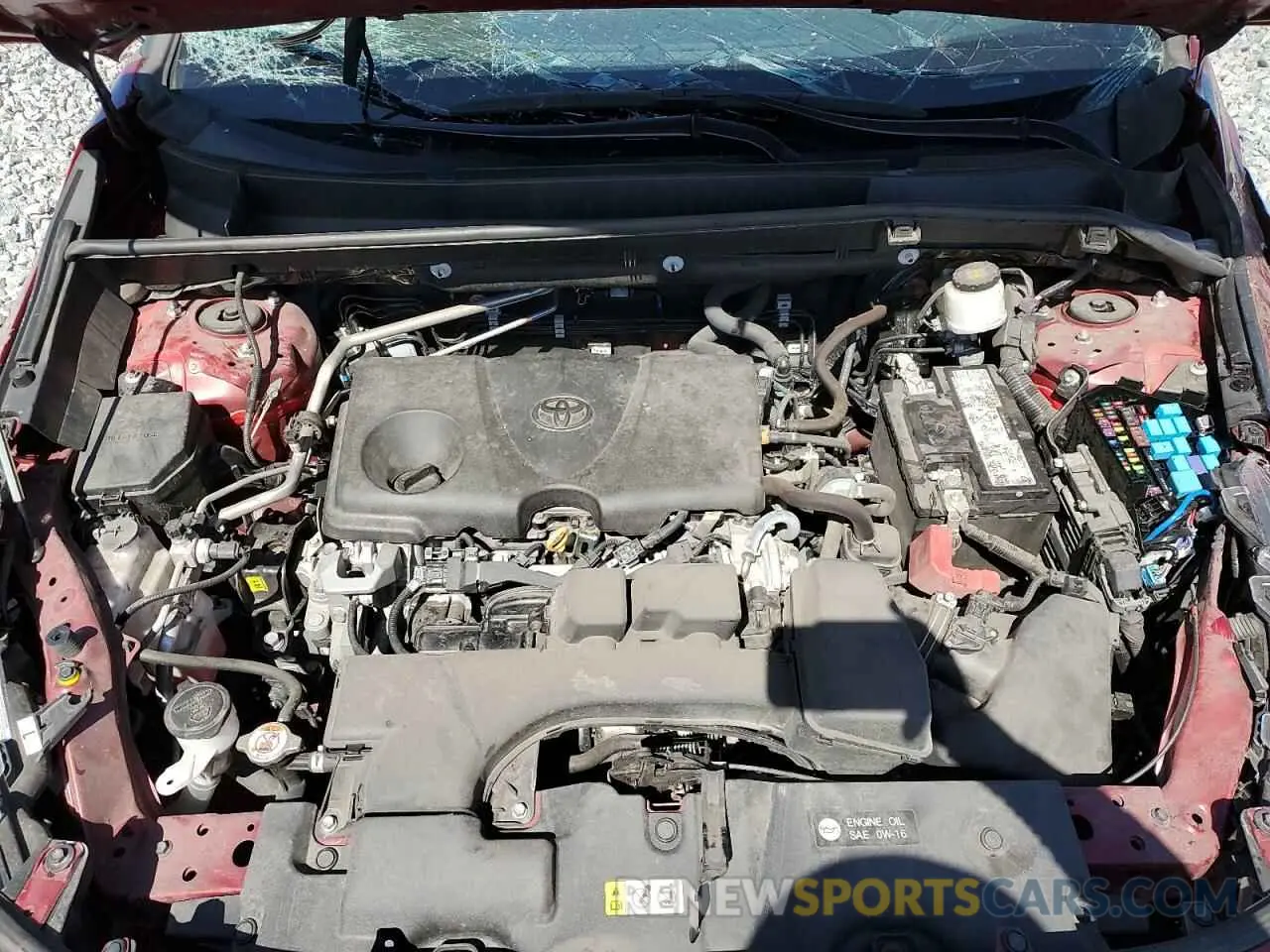 12 Фотография поврежденного автомобиля 2T3S1RFV5NW304439 TOYOTA RAV4 2022