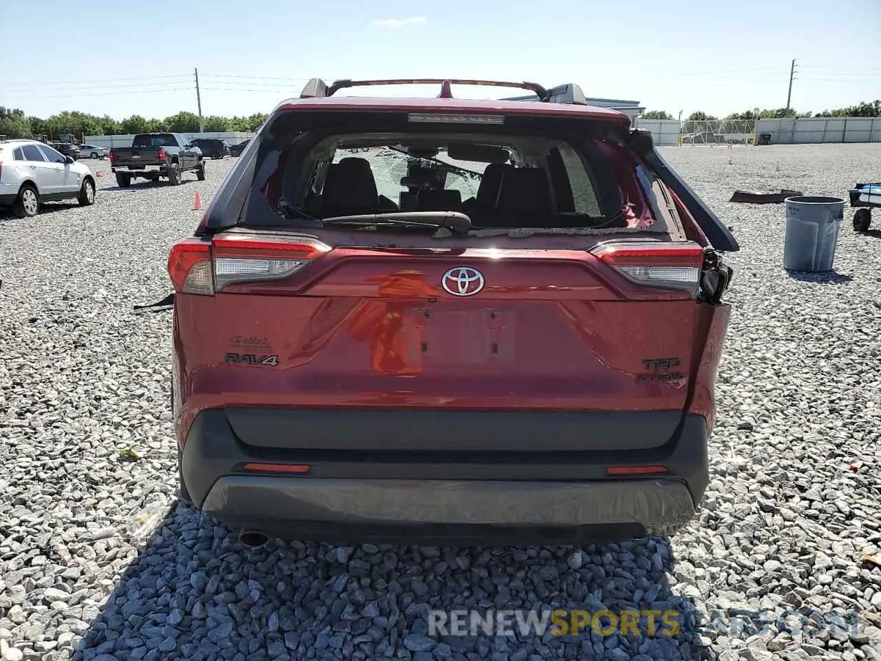 6 Фотография поврежденного автомобиля 2T3S1RFV5NW304439 TOYOTA RAV4 2022