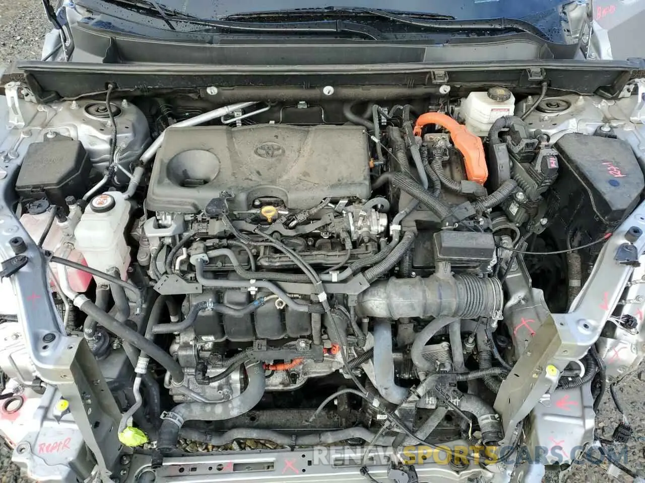 12 Photograph of a damaged car 2T3T6RFV4NW031435 TOYOTA RAV4 2022