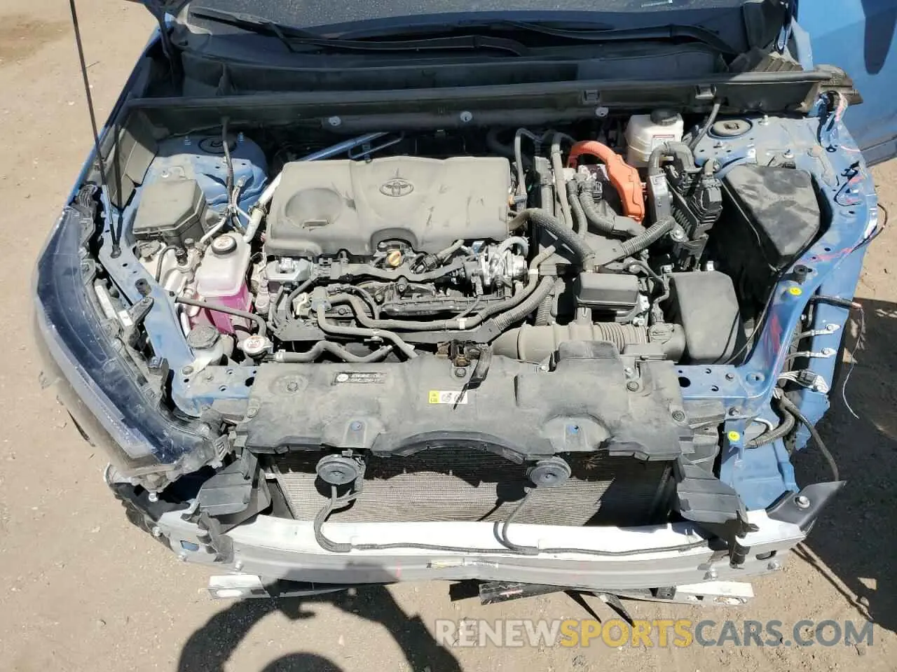 12 Фотография поврежденного автомобиля 2T3T6RFV4NW033041 TOYOTA RAV4 2022