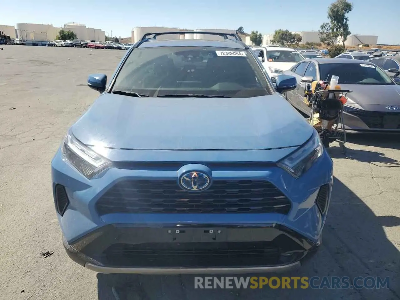 5 Фотография поврежденного автомобиля 2T3T6RFV7NW033020 TOYOTA RAV4 2022
