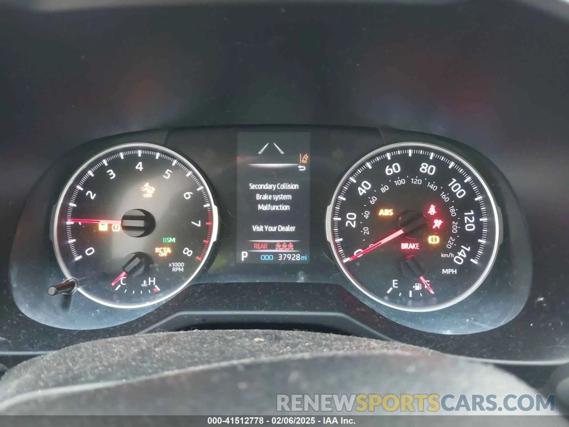 7 Фотография поврежденного автомобиля 2T3W1RFV0NC189235 TOYOTA RAV4 2022