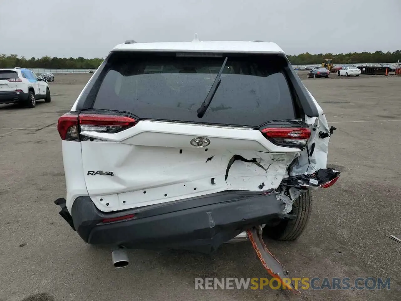 6 Фотография поврежденного автомобиля 2T3W1RFV1NC178244 TOYOTA RAV4 2022