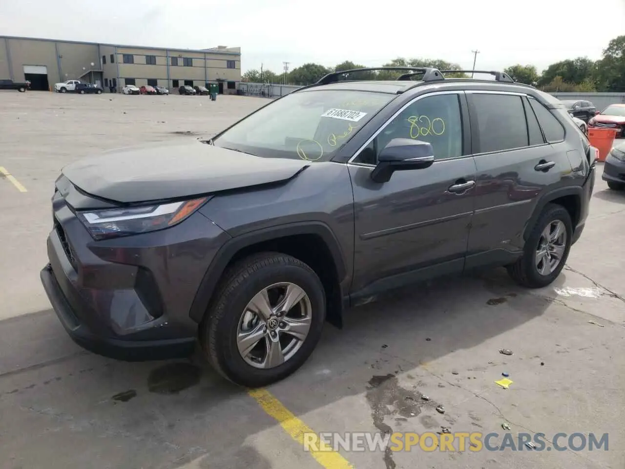 2 Photograph of a damaged car 2T3W1RFV1NC200873 TOYOTA RAV4 2022