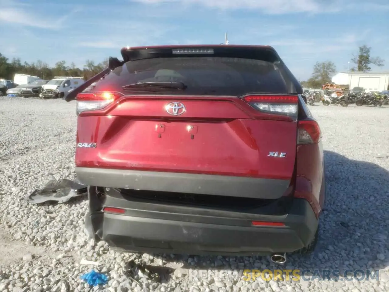 9 Фотография поврежденного автомобиля 2T3W1RFV1NW186326 TOYOTA RAV4 2022