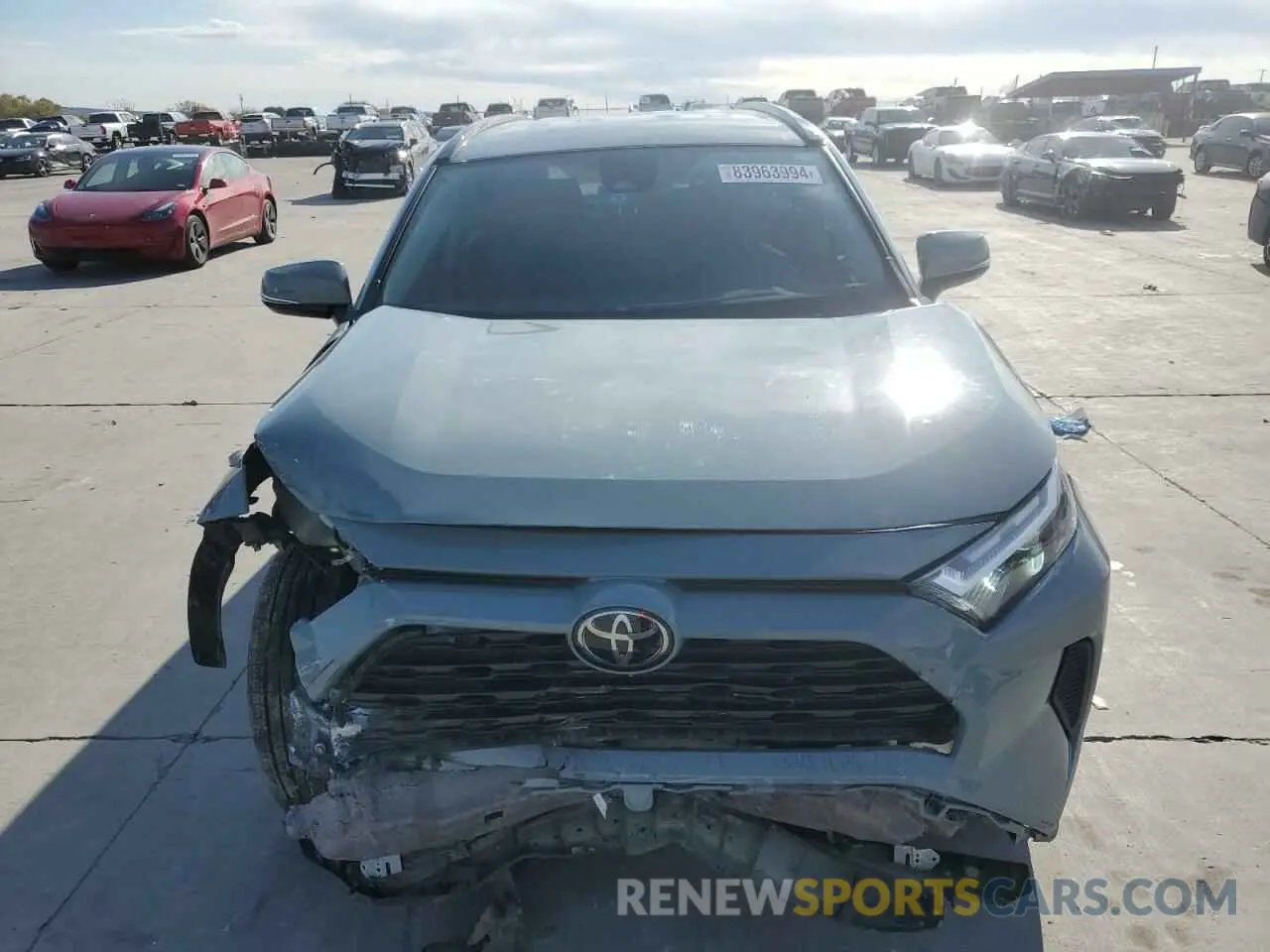5 Фотография поврежденного автомобиля 2T3W1RFV1NW188576 TOYOTA RAV4 2022