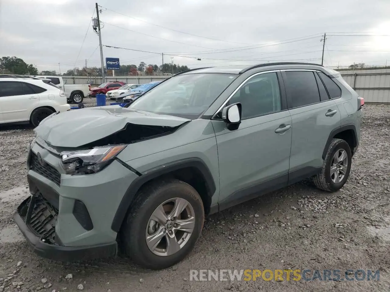 1 Photograph of a damaged car 2T3W1RFV1NW236111 TOYOTA RAV4 2022