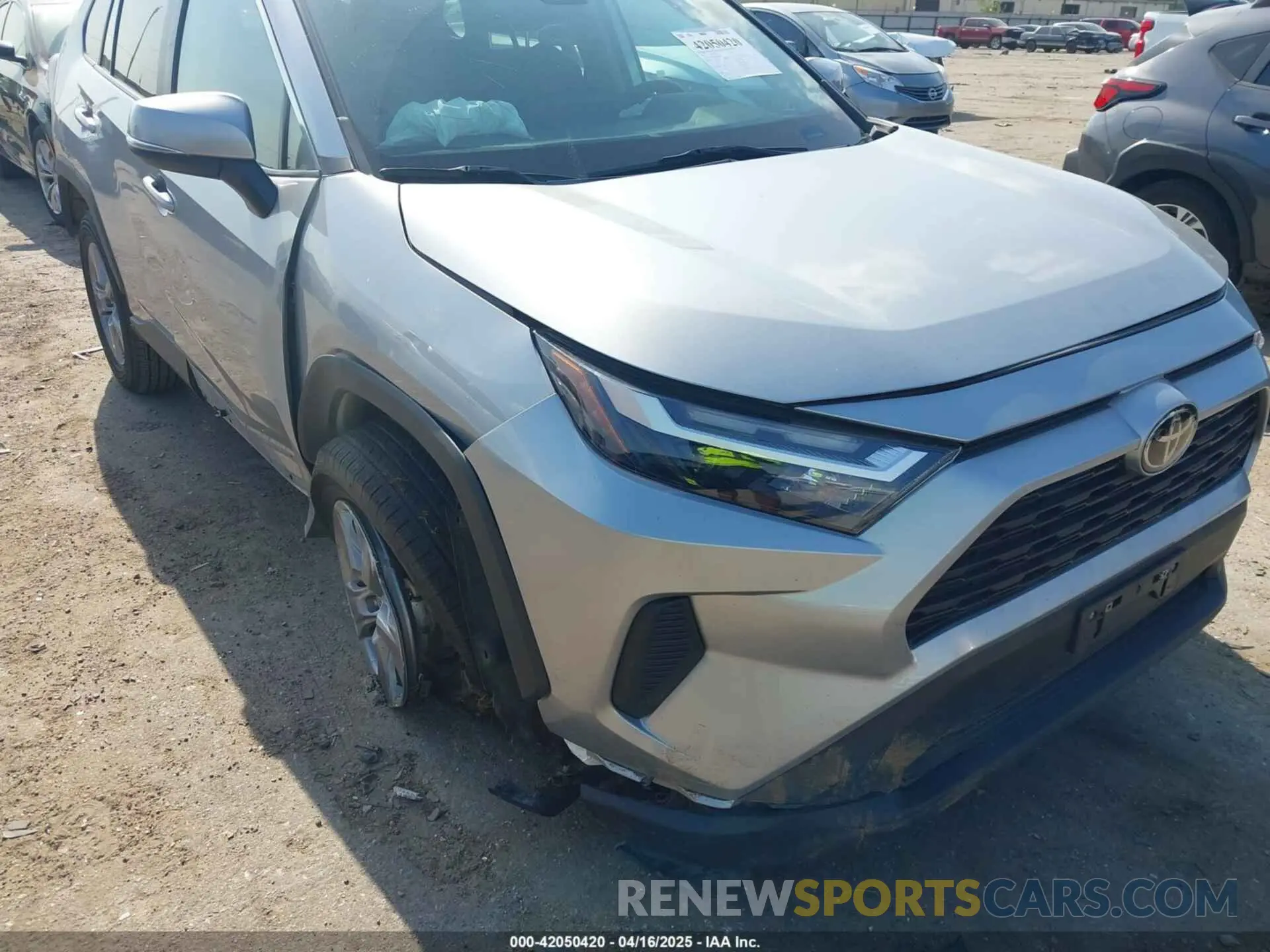 6 Фотография поврежденного автомобиля 2T3W1RFV2NW201982 TOYOTA RAV4 2022