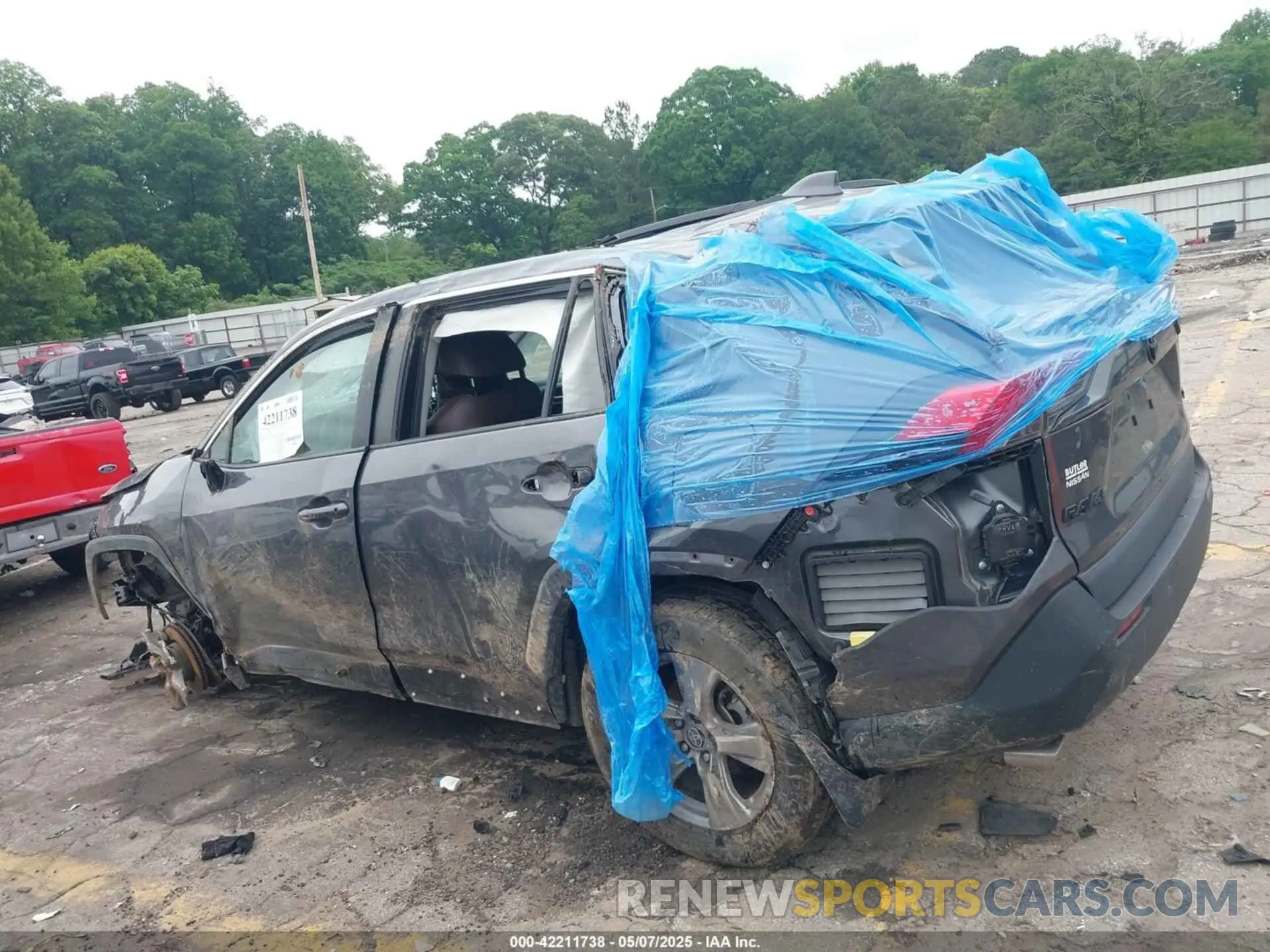 13 Фотография поврежденного автомобиля 2T3W1RFV3NC179122 TOYOTA RAV4 2022