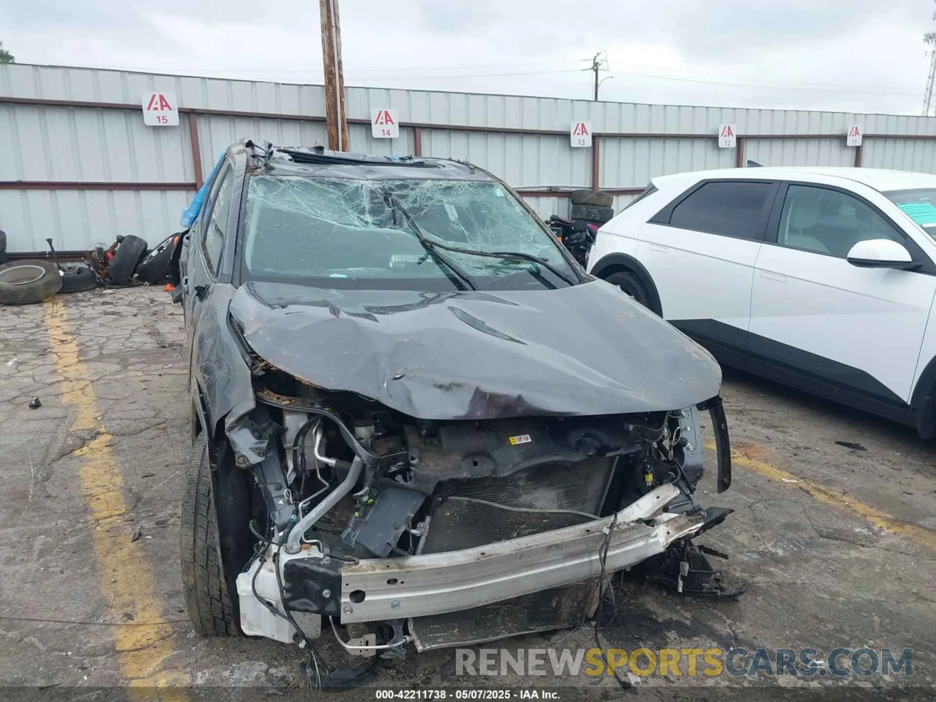 6 Фотография поврежденного автомобиля 2T3W1RFV3NC179122 TOYOTA RAV4 2022