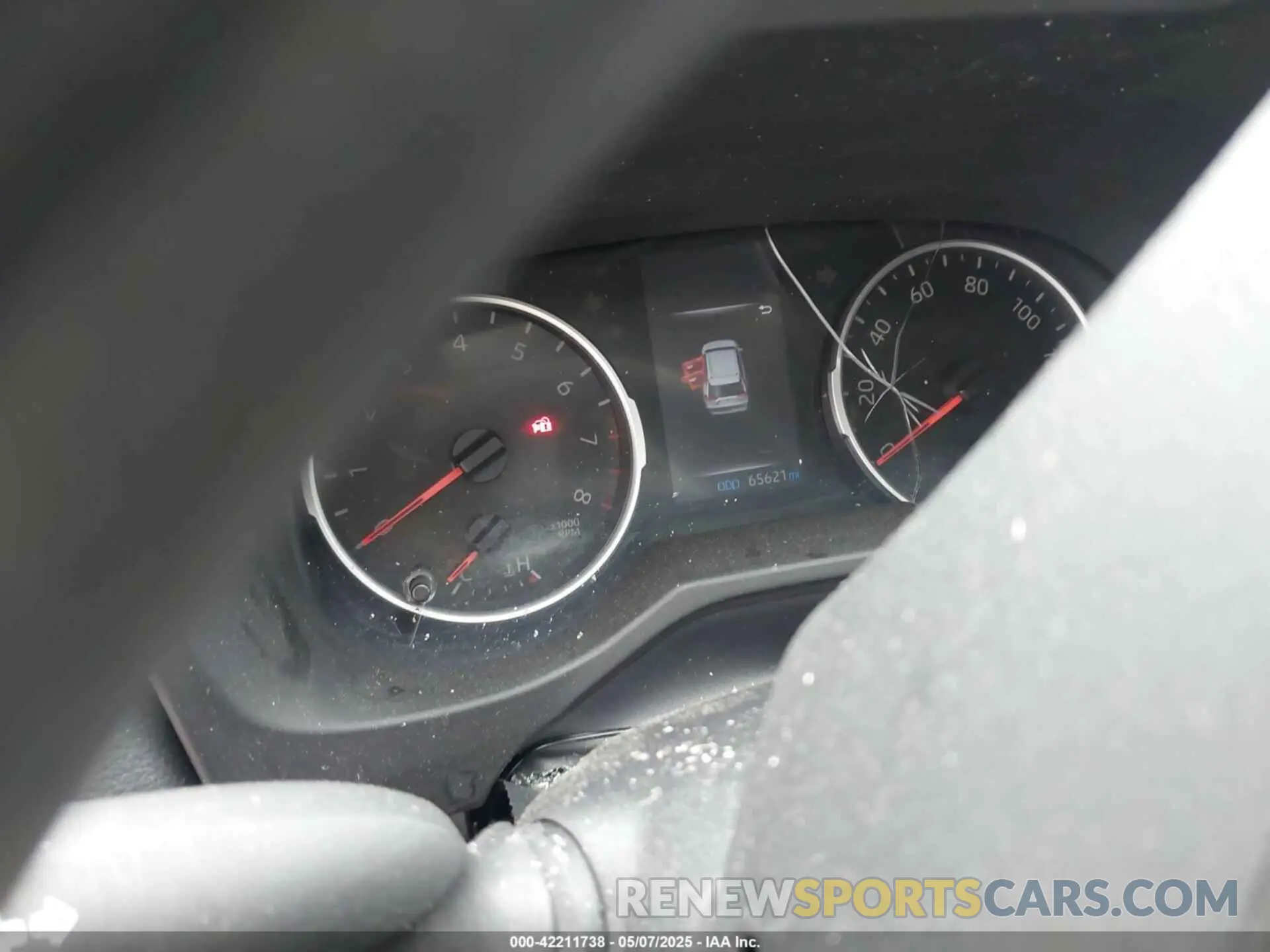 7 Фотография поврежденного автомобиля 2T3W1RFV3NC179122 TOYOTA RAV4 2022