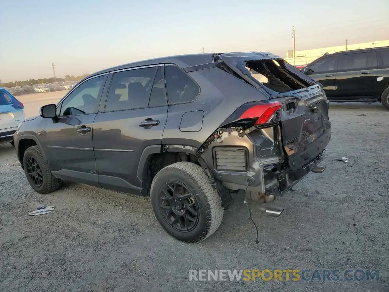 2 Photograph of a damaged car 2T3W1RFV3NC185972 TOYOTA RAV4 2022