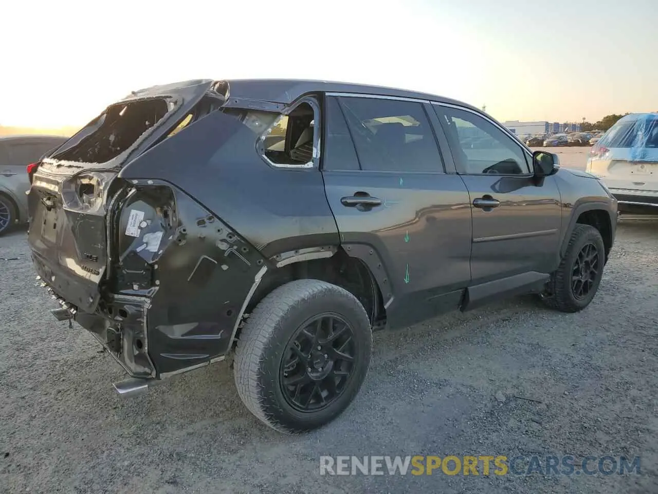 3 Photograph of a damaged car 2T3W1RFV3NC185972 TOYOTA RAV4 2022
